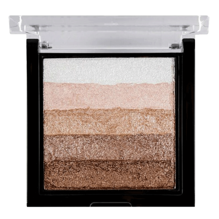 泰国odbo多色渐变色眼影盘 裸妆修容不晕染 1#大地褐色系