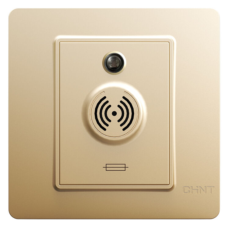 正泰(chnt) 正泰开关插座面板 new7i逸动系列香槟色开关电源插座 声光