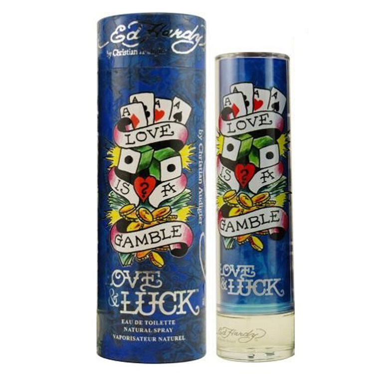 【原装进口】ed hardy爱德哈代 男士香水 爱与幸运 edt 50ml