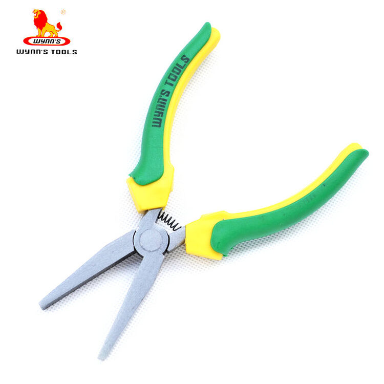 wynns威力狮 6寸无牙扁咀钳 150mm无牙扁嘴钳 扁口钳 w106