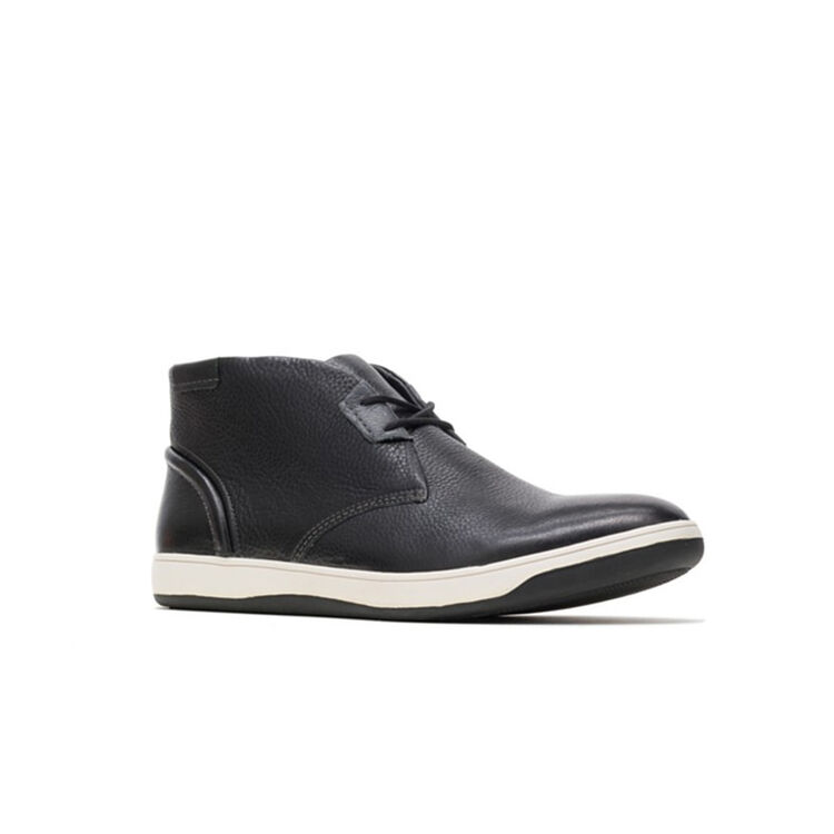 暇步士男鞋休闲鞋高帮系带hush puppies hm01642美国包邮 black