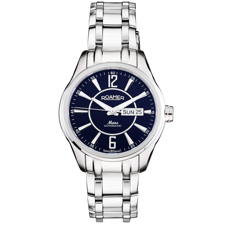 瑞士罗马表roamer手表五行太阳家族系列火星机械男表943637415490