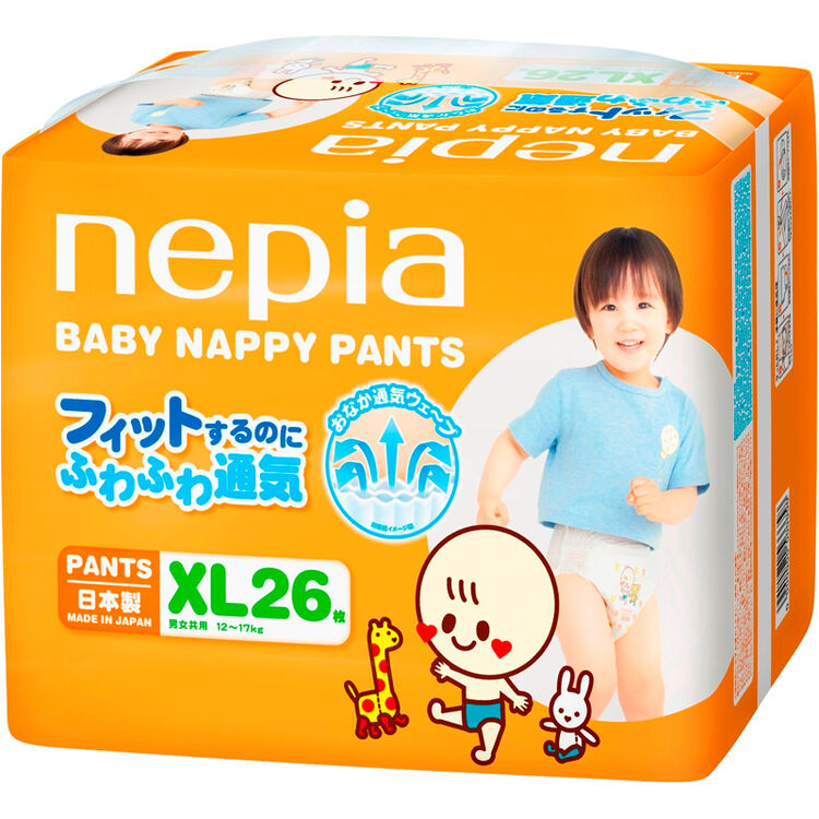妮飘 纸尿裤/拉拉裤 nb/s/m/l/xl/xxl号 拉拉裤-xl26片