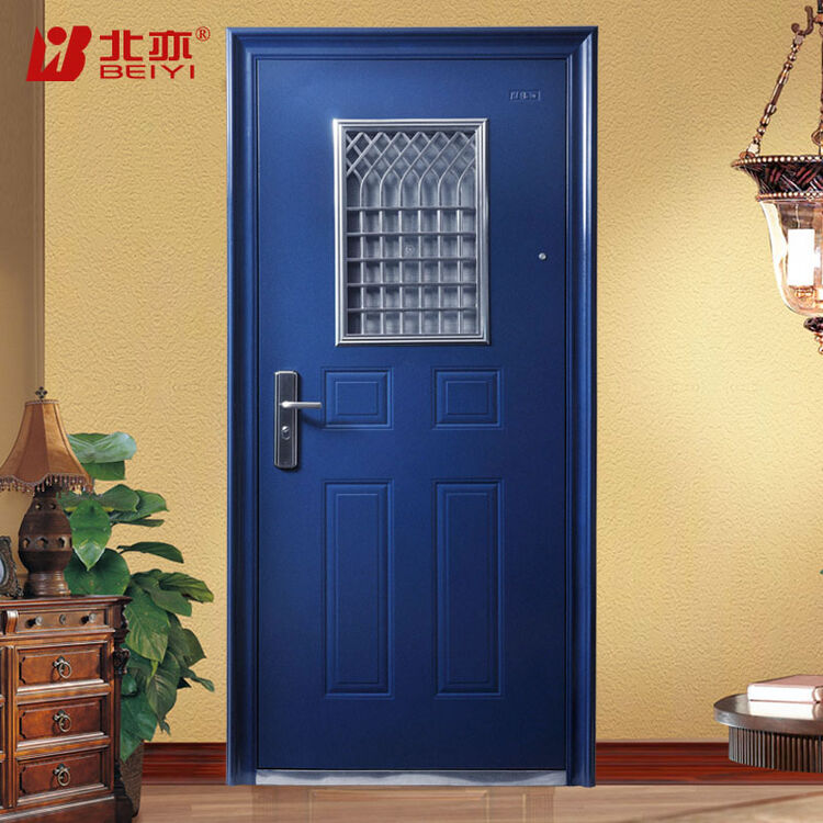 北亦防盗门安全门 by1014 通风透气 量身定制 标配超b级锁芯【图片 价