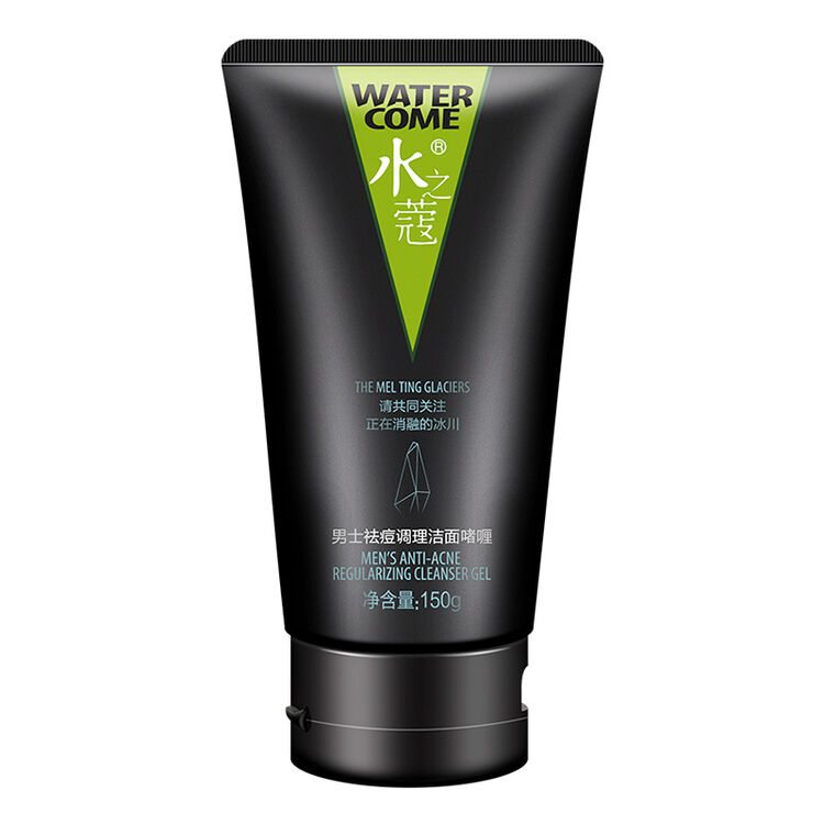 水之蔻 男士祛痘调理洁面啫喱控油祛痘洗面奶补水保湿控油祛痘洁面乳
