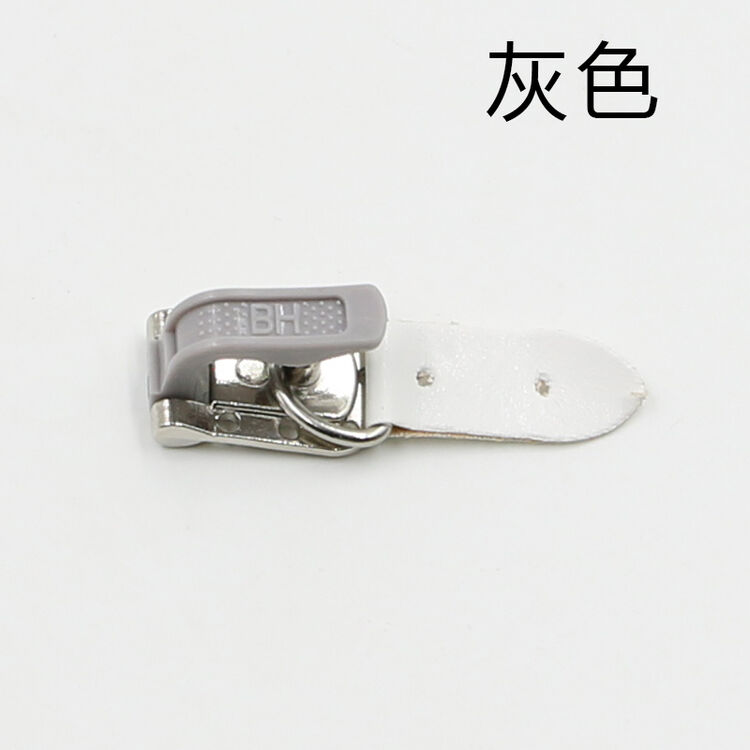 暗扣皮草扣鸭嘴貂皮弓扣对扣貂扣纽扣水貂外套钮扣 灰色