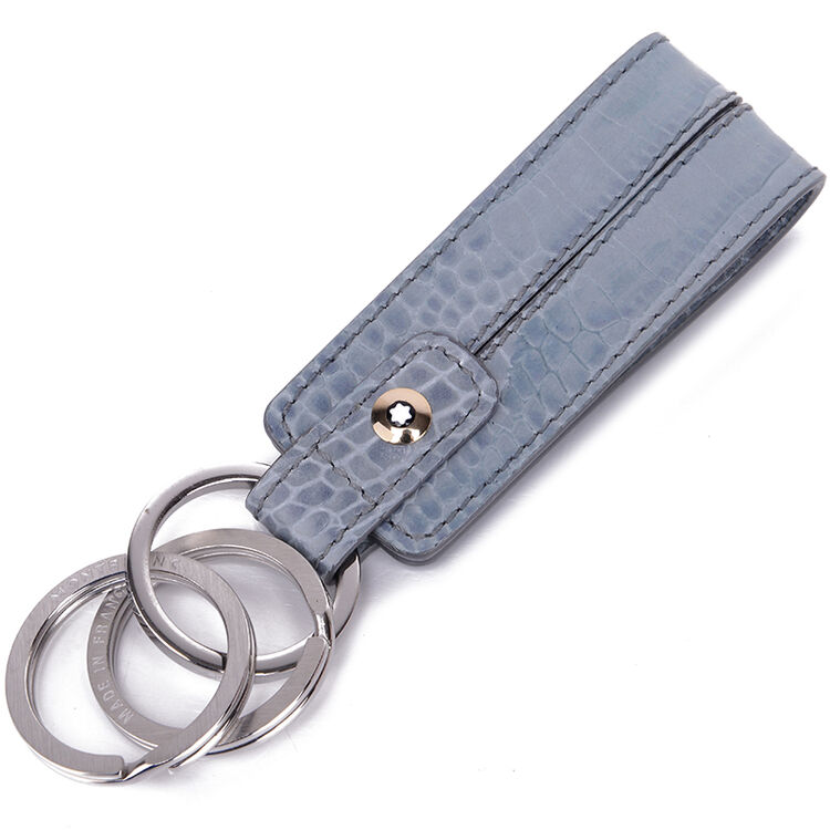 montblanc 万宝龙 女士蓝色牛皮钥匙扣 107697