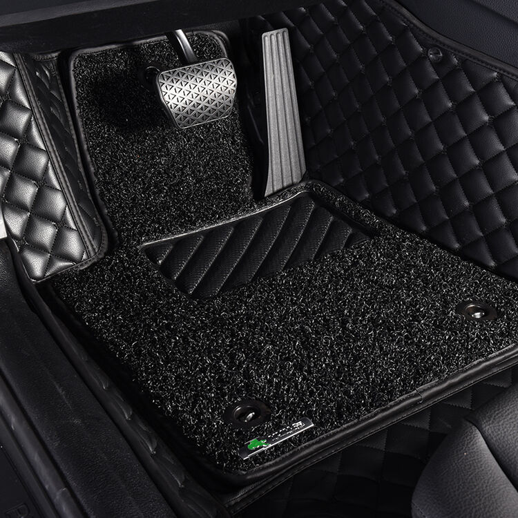 e260l/glc/gles320l脚垫 纯黑 黑色丝圈