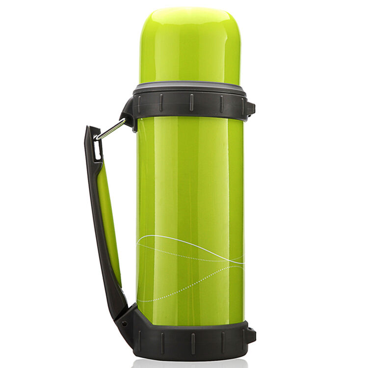 希乐保温壶户外旅行车载暖壶304不锈钢真空杯子 1.1l绿色xb-1471