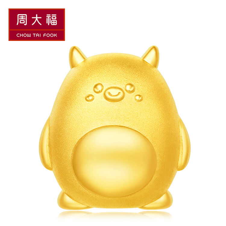同道大叔系列 定价足金黄金转运珠/吊坠r【多款可选】 r21721 金牛座
