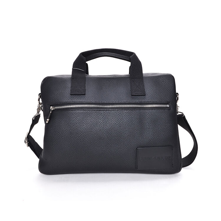 全球购calvin klein/卡文克莱ck男包 男士商务绅士休闲手提包公文包