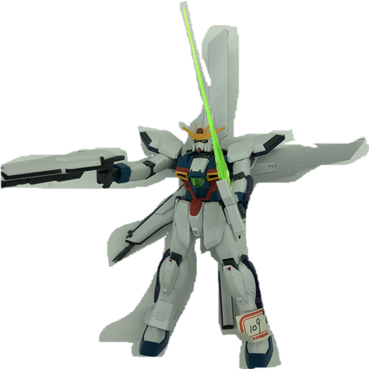 锦卫成品 高达模型 hguc 109 1/144 gundam x x高达 月光 素组