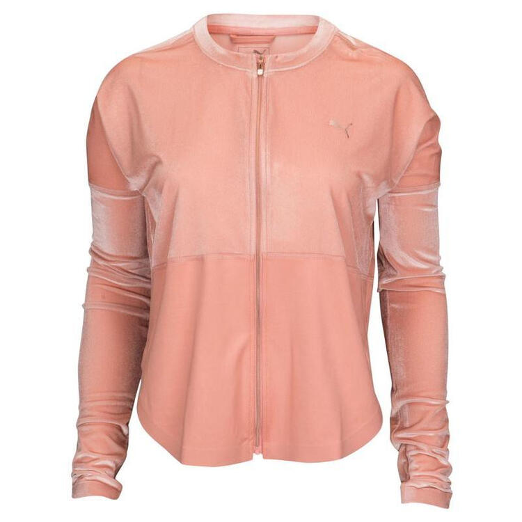 velvet statement jacket 女士欧美时尚夹克 cameo brown l