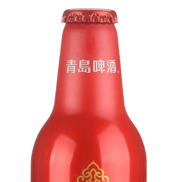 青島啤酒（TsingTao）喜慶 鴻運當頭禮盒355ml*12瓶 常規(guī)版/蛇年生肖版混發(fā) 光明服務(wù)菜管家商品