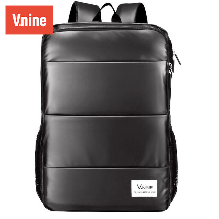 第九城(vnine) 双肩包潮流休闲男女书包商务大容量笔记本15.