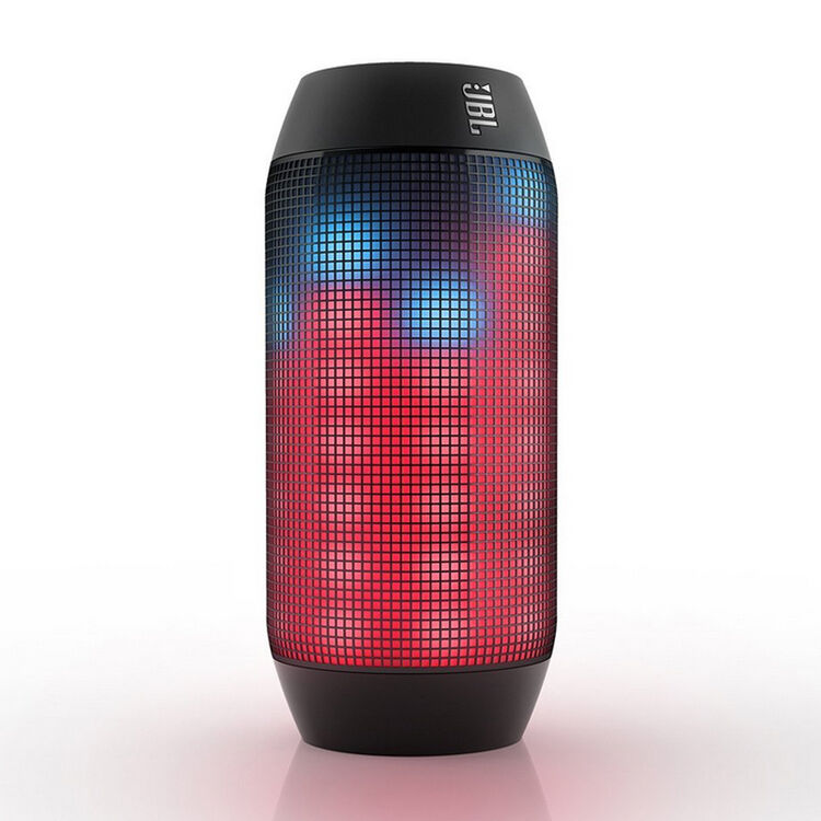 jbl pulse 音乐脉动便携蓝牙音箱 炫彩360度led灯 黑色