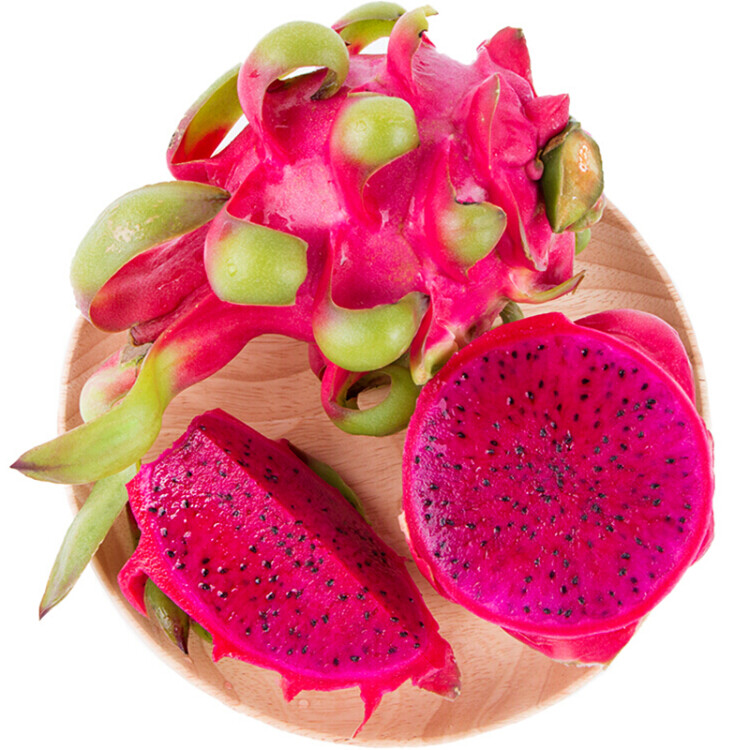 越南进口红心火龙果 3个装 中果 单果300g以上 生鲜水果