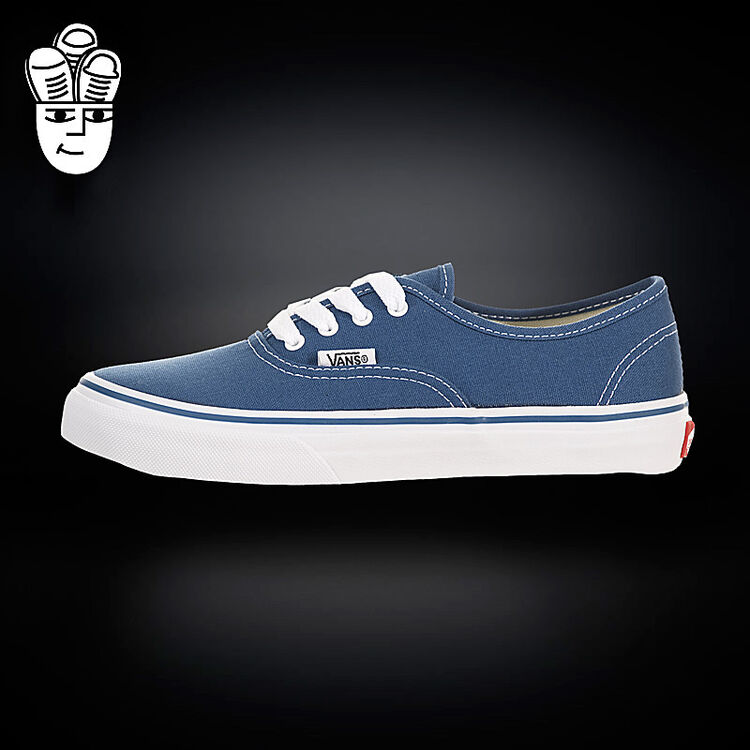 vans范斯authentic 儿童幼童休闲鞋 低帮平底鞋 潮童潮鞋 万斯黑色