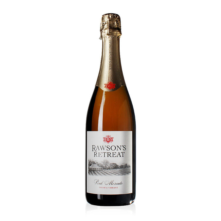 澳洲rawsons pink moscato奔富洛神桃红慕斯卡托起泡酒 单支装