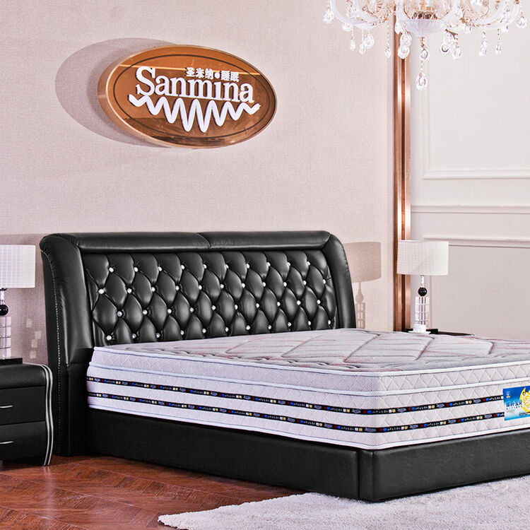 深圳雅莉 乳胶床垫 席梦思床垫 独立袋弹簧床垫竹炭床垫定制 灰色 1.