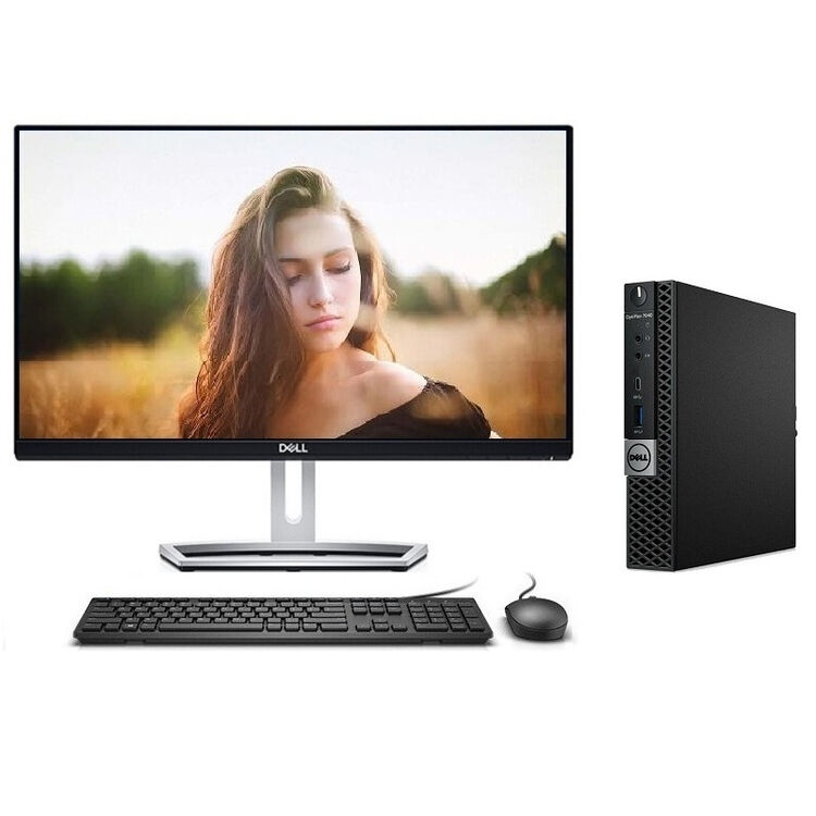 戴尔(dell) optiplex 7050mff/7040微型机迷你主机客厅htpc 带s2318m