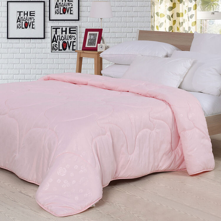多喜爱(dohia)被子 舒柔七孔纤维被 春秋被芯 绝色佳人 粉色 1.