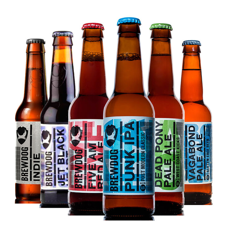 【两套送啤酒杯】酿酒狗 /精酿狗啤酒 brewdog正品 英国原瓶原装进口