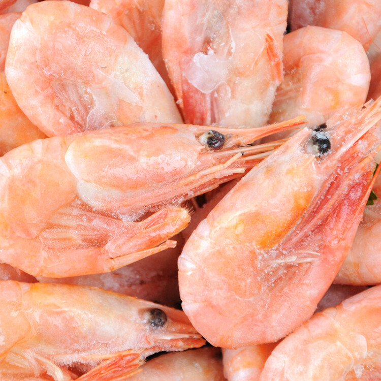 纯色本味 北极甜虾 健康轻食 快手菜 烧烤  火锅食材 海鲜水产 500g/袋