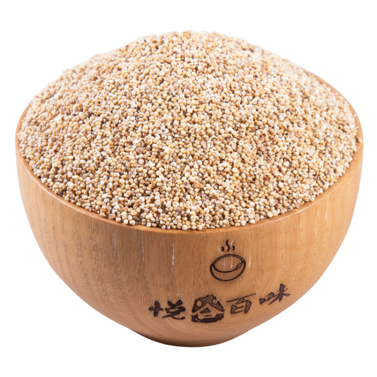 悦谷百味白藜麦1kg（五谷杂粮 黎麦米 代餐轻食 粗粮粥米 大米伴侣） 菜管家商品