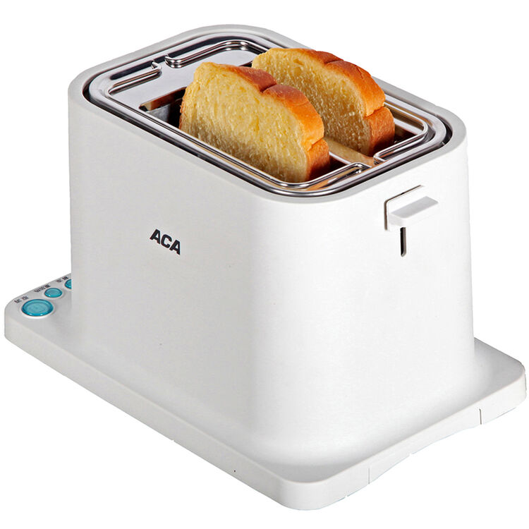 北美电器(aca)时尚雅白多士炉 多档次 烤面包机 at-p0802c