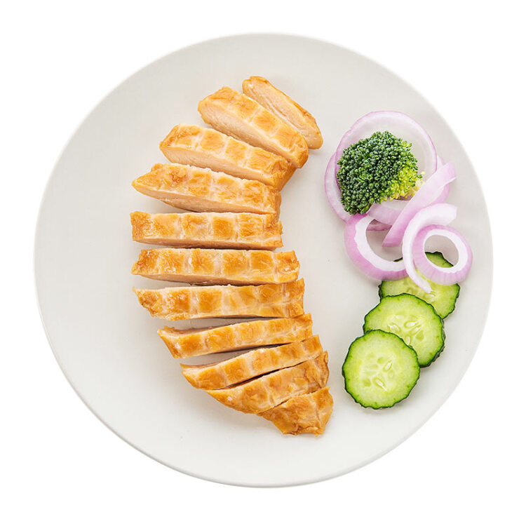 优形冷冻电烤鸡胸肉 烟熏味 低脂高蛋白 健康轻食健身代餐 100*6袋 光明服务菜管家商品 