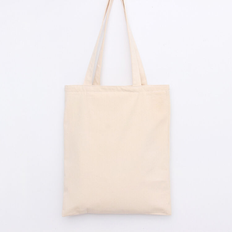 一口米 空白手绘系帆布包文艺袋单肩斜挎包女包米色手工布袋 广告袋