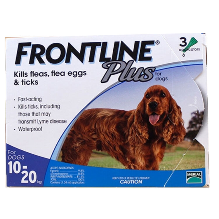 福来恩驱虫 体外驱虫增效滴剂整盒3支装 杀虱子跳蚤蜱虫螨驱虫药 10