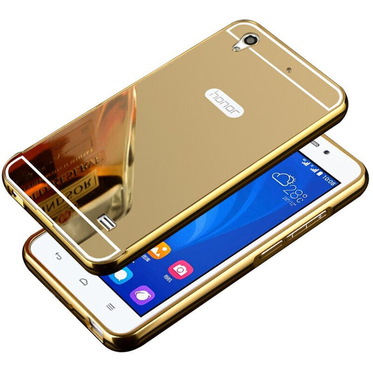 都米 手机壳保护套金属边框外壳 适用于华为荣耀畅玩4/c8817e/c8817d