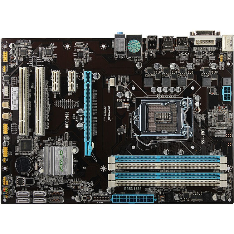 昂达(onda) p61h魔固版 (intel h61/lga1155)主板【图片 价格 品牌