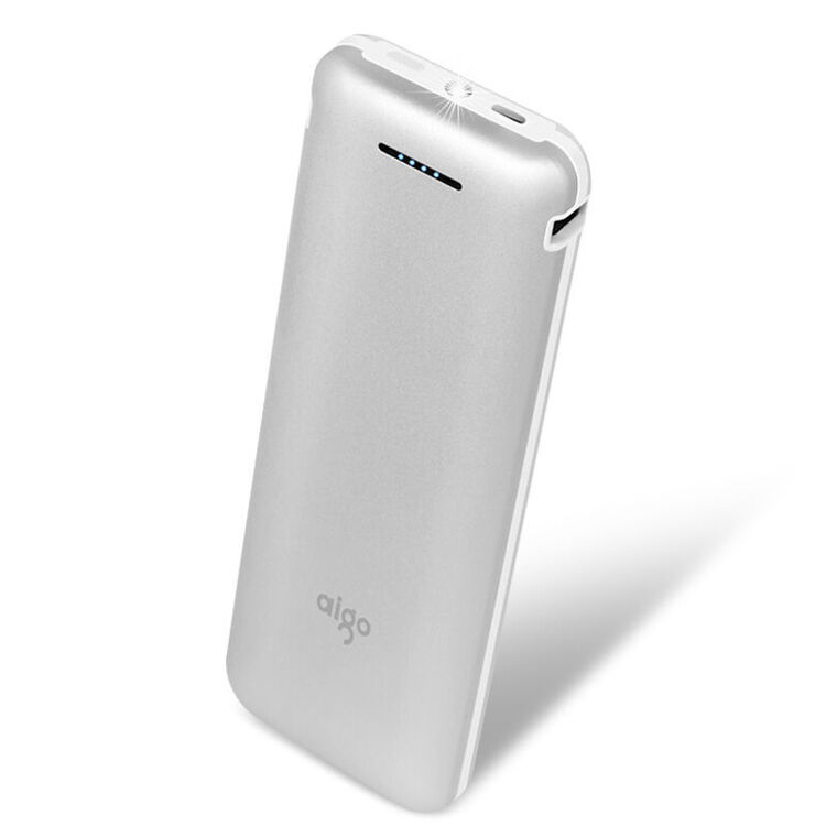 aigo爱国者 充电宝20000毫安 聚合物移动电源苹果三星华为手机超薄