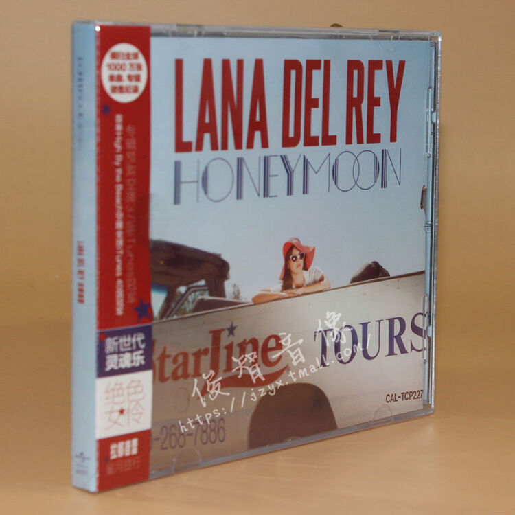 现货正版碟片 拉娜德雷 lana del rey:蜜月旅行 honeymoon cd