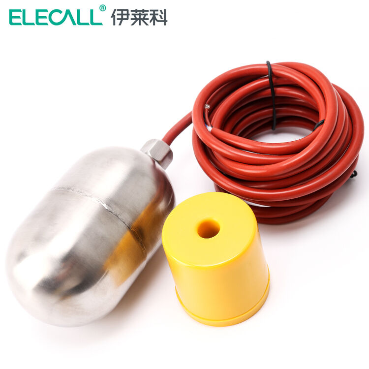伊莱科高温100电缆式液位控制器不锈钢高温水塔水泵浮球开关水位开关