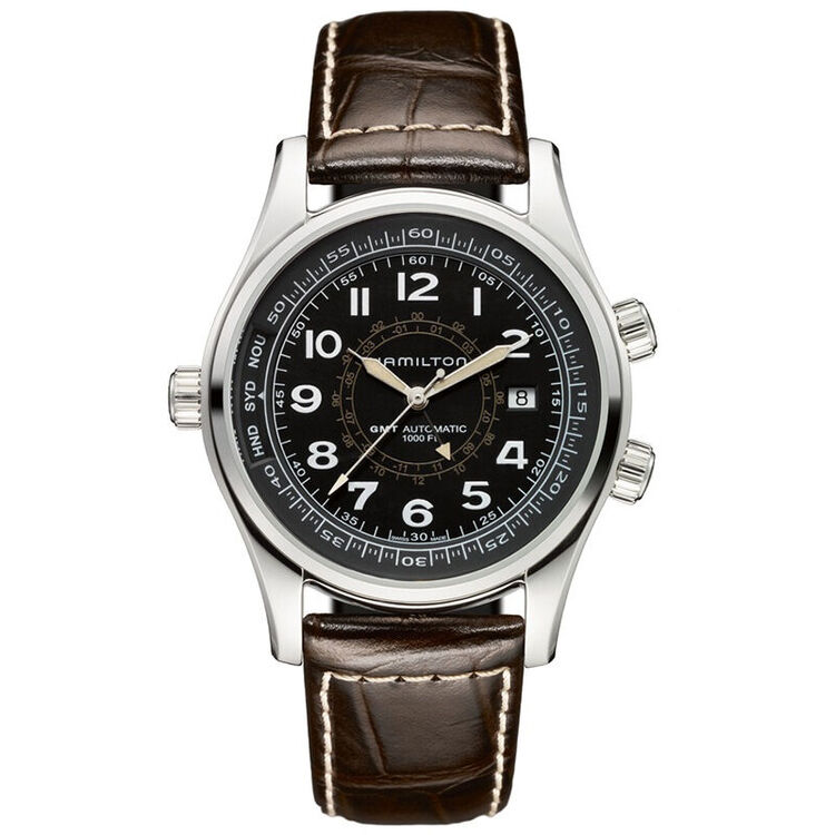 全球购 汉米尔顿(hamilton)手表卡其天行者系列机械男士腕表 h7