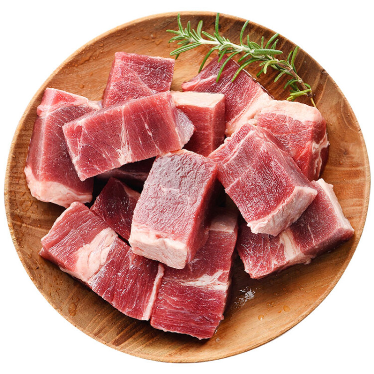 恒阳 乌拉圭原切牛腩块 1kg/袋 进口草饲牛肉生鲜 红烧炖煮 光明服务菜管家商品 