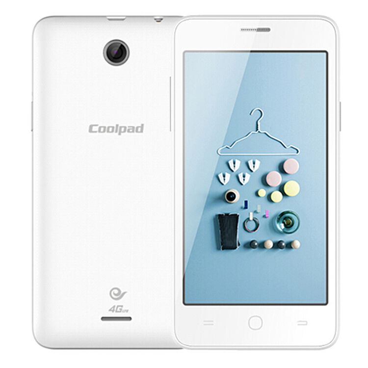 京东配送 酷派5261 电信4g手机 双卡双待 白色