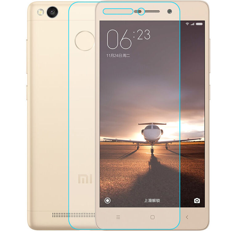 萝莉 红米3s钢化玻璃膜保护膜手机贴膜 适用于红米3高配版/3s/3x 0.