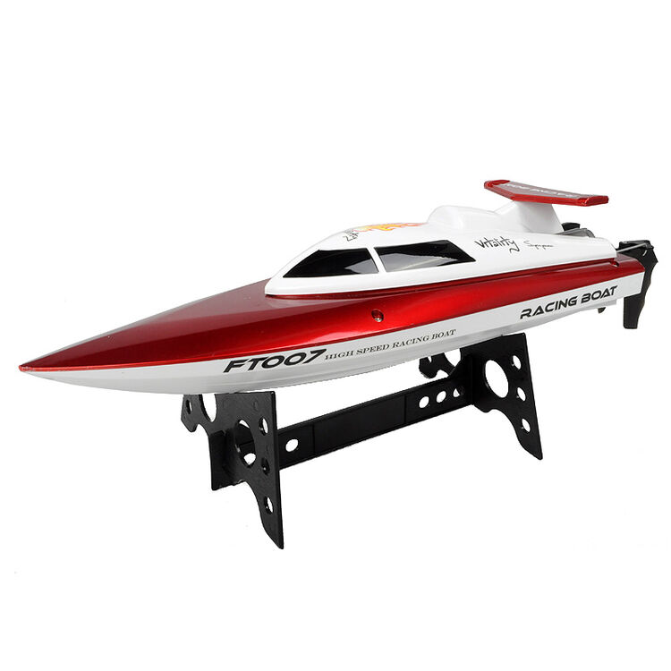 4g遥控船高速快艇高速船超远遥控距离升级版玩具船专业遥控船模 红版