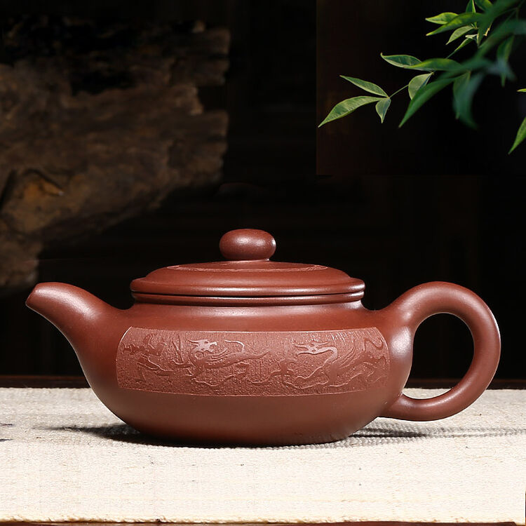 藏壶天下 宜兴紫砂壶全手工茶壶茶具 戴晨光 底槽青 仿古