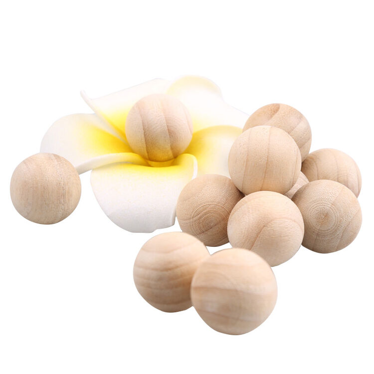 绿之源香樟木球 书桌衣柜防霉防蛀虫替代樟脑丸60粒装(2.2cm)