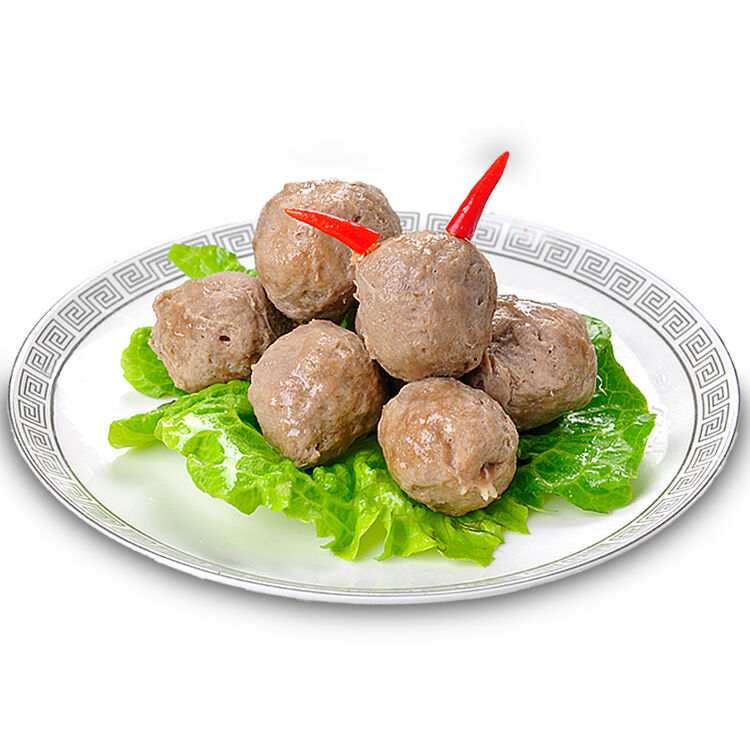 唐人基 手工牛肉丸130g/袋*2 潮汕牛肉丸 火锅丸子豆捞食材