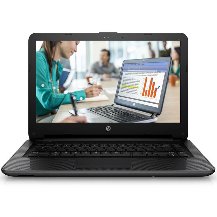 惠普(hp)240 g4 n2n12pa 14英寸笔记本电脑 (n3050 4g 500g 蓝牙 win7