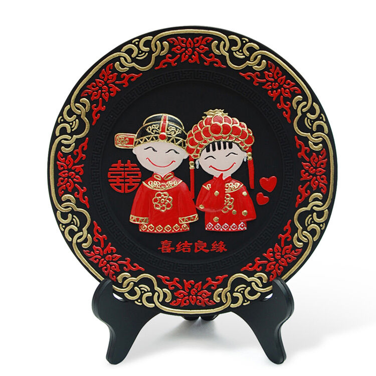 绿房子 结婚工艺品礼物 创意活性炭摆件 新婚纪念日婚庆装饰品婚房除