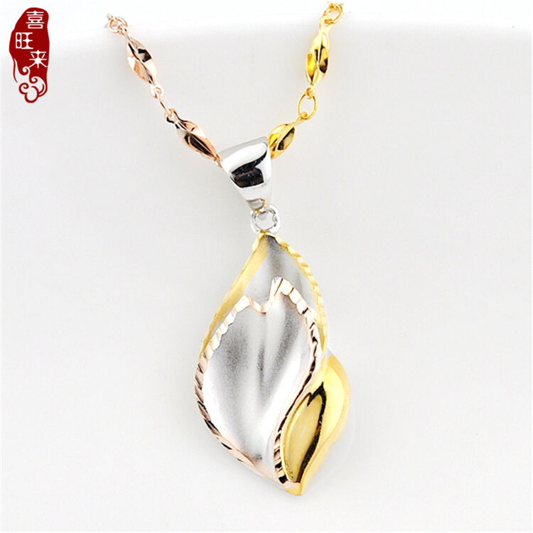 喜旺来 彩银项链女款