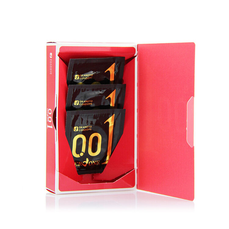 【全球购】冈本001(okamoto)安全套避孕套日本原装进口本土版 0.